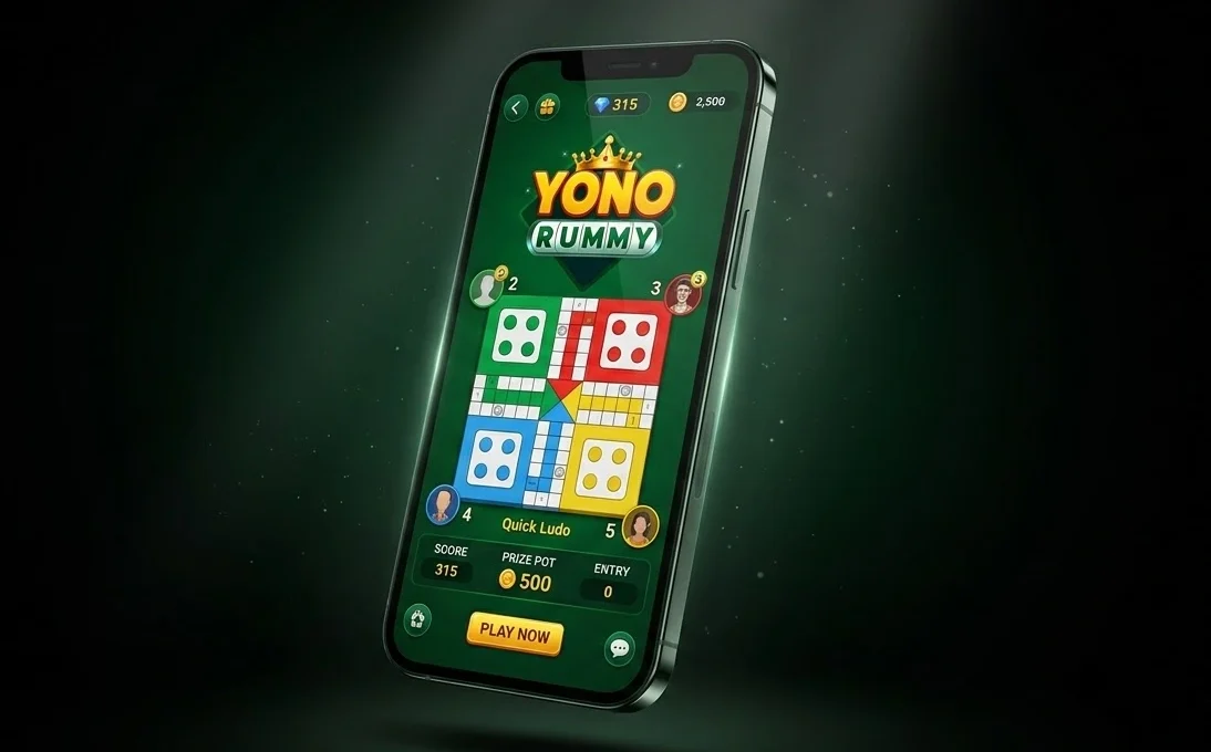 Ludo game inside the Yono Rummy app, the yono rummy ludo game players search for